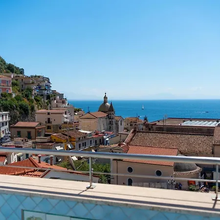 Ferienwohnung Casa Azzurra Cetara Exterior foto